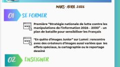 SurfonsDoc n°17 : infolettre des Profs Docs de l'Académie Orléans-Tours Mars-avril 2026