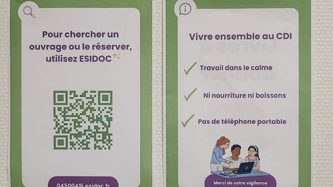 Affiches lycée Pothier